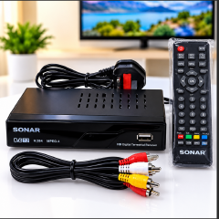 Sonar Free To Air Digital Decorder -Black