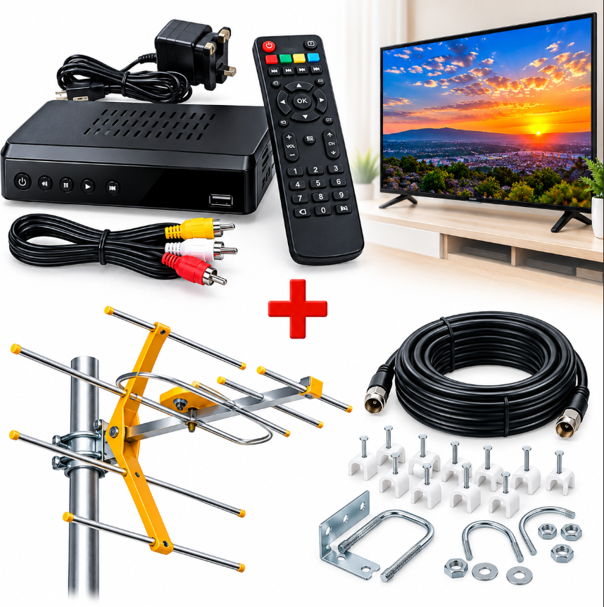 Sonar Free To Air Digital Decorder+Digital Aerial