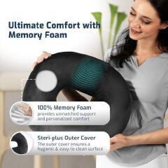 ORTHOPEDIC DONUT CUSHION PILLOW, HEMORRHOIDS RELIEF SEAT CUSHION, TAILBONE SUPPORT RING PILLOW, COCCYX PAIN RELIEF CUSHION, MEDICAL SITTING RING PILLOW, POST SURGERY COMFORT CUSHION, PRESSURE RELIEF O