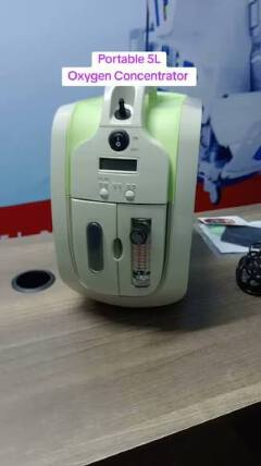 PORTABLE OXYGEN CONCENTRATOR 5L, 5 LPM MEDICAL OXYGEN CONCENTRATOR MACHINE, ELECTRIC OXYGEN GENERATOR FOR HOME USE, MEDICAL-GRADE OXYGEN THERAPY MACHINE, DIGITAL OXYGEN CONCENTRATOR WITH FLOW CONTROL,