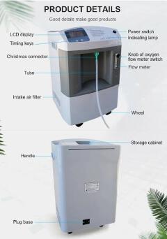 JAY ACCESSORIES 5 LITRES OXYGEN CONCENTRATOR, 5L MEDICAL OXYGEN CONCENTRATOR, JAY 5 OXYGEN GENERATOR MACHINE, HOMECARE OXYGEN THERAPY MACHINE, HOSPITAL OXYGEN CONCENTRATOR 5 LPM, CONTINUOUS FLOW OXYGE