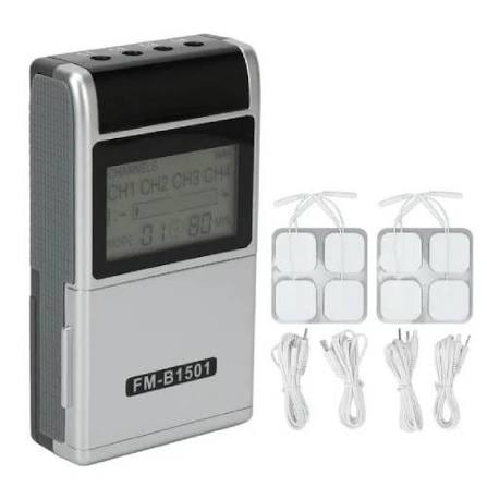 PHYSIOTHERAPY 4-CHANNEL TENS MACHINE, FOUR-CHANNEL ELECTRICAL NERVE STIMULATOR, DIGITAL TENS UNIT FOR PAIN RELIEF, MULTI-CHANNEL PHYSIOTHERAPY STIMULATION DEVICE, PORTABLE ELECTRICAL MUSCLE STIMULATOR