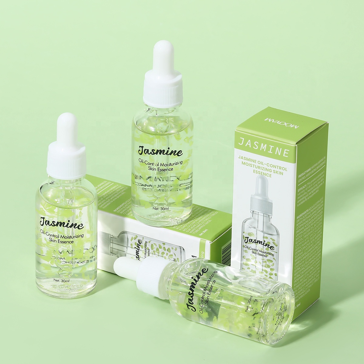 JASMINE OIL-CONTROL MOISTURIZING SKIN ESSENCE 30ML - AHA + BHA DARK SPOT REMOVER, ACNE TREATMENT & PORE TIGHTENING FACIAL SERUM FOR OILY SKIN