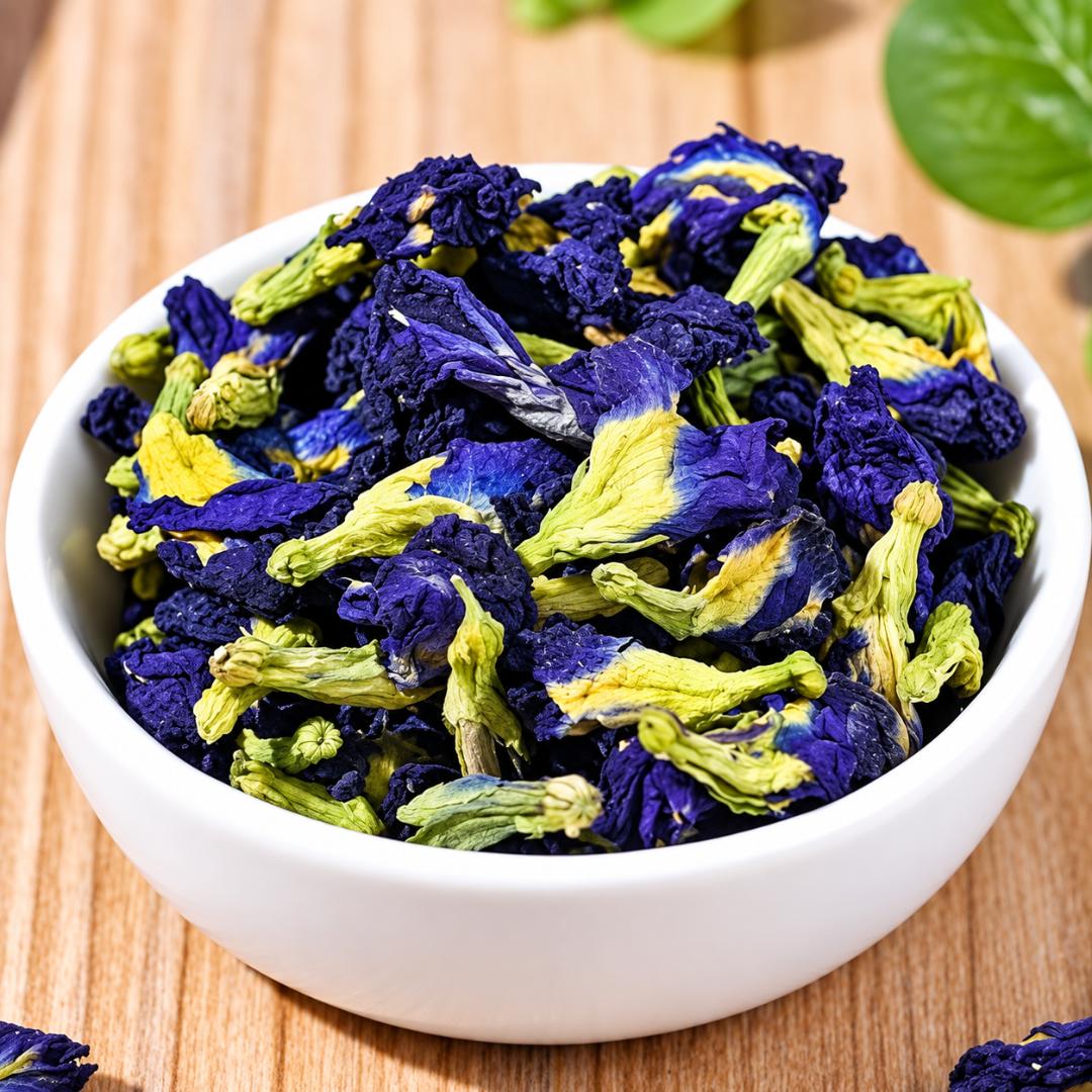 PREMIUM BLUE BUTTERFLY PEA FLOWER TEA (30 TEA BAGS) – NATURAL ANTIOXIDANT BLUE TEA FOR GLOWING SKIN, HAIR GROWTH & ANTI-AGING DETOX CHANGES COLOR TO PURPLE WHEN YOU SQUEEZ IN LEMON JUICE (SUGAR-FREE)