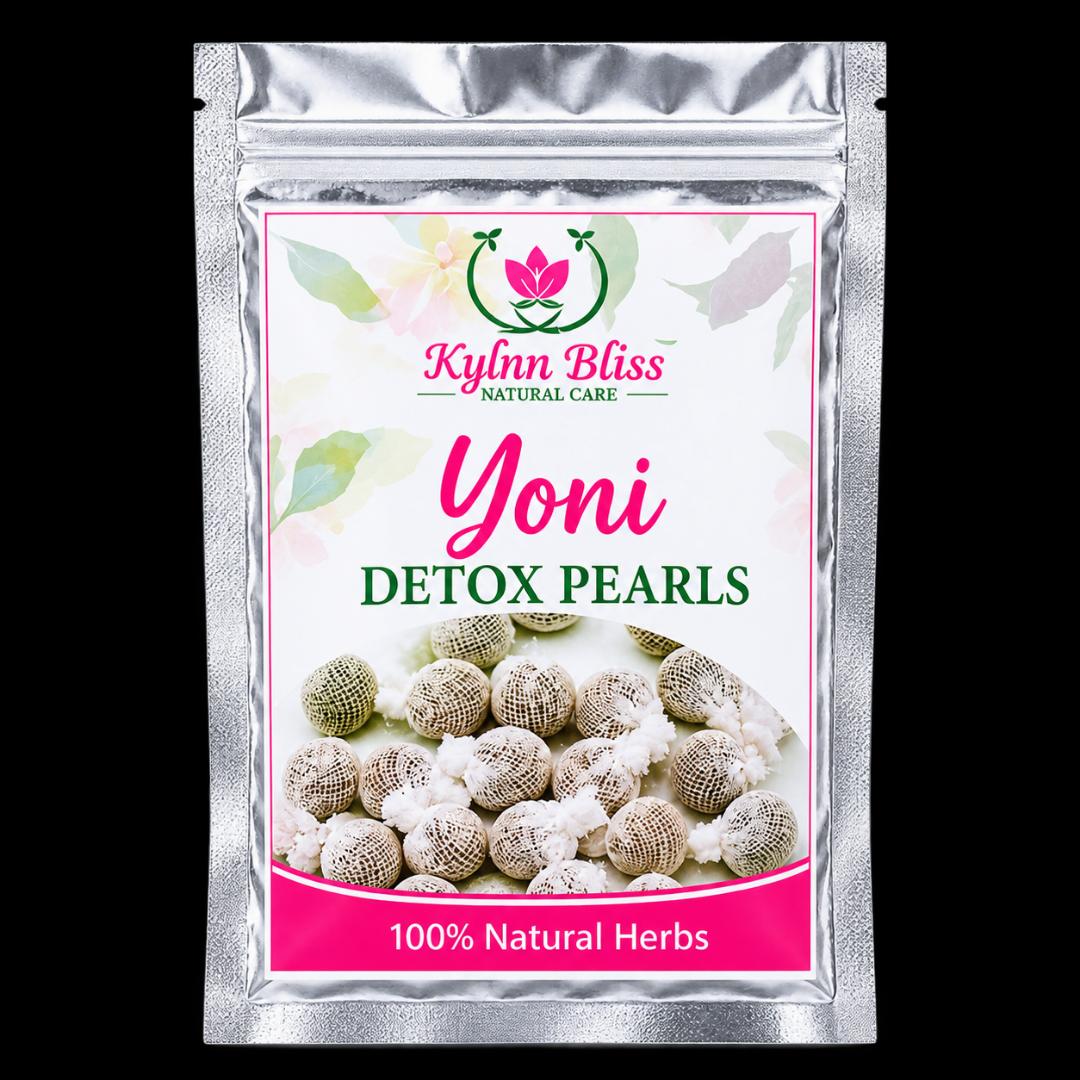 YONI DETOX PEARLS (3pcs) FOR DEEP VAGINAL CLEANSING, FEMALE LIBIDO BOOST, PH BALANCE, ELIMINATES ODOR, SUPPORTS MENSTRUAL HEALTH, BOOSTS FERTILITY & INTIMATE HEALTH