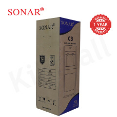Sonar Top Loading Hot and Normal Standing Water Dispenser with Storage Cabinet Energy Saving Hot and Warm Water Dispenser SR-C3