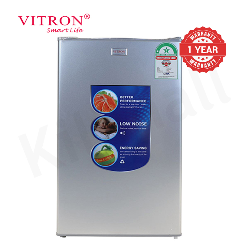 Vitron 95L Fridge Single Door Refrigerator VDR90SS/VDR90SG Energy Saving Fridge Low Noise with 1 Year Warranty
