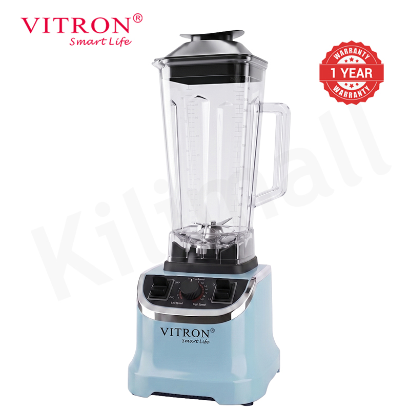 Vitron 2L Homeluxe Countertop Blender Fruit Juicer 6-Leaf Blade 15-Gear Control Panel Powerful Blender Overheat Protection VB-202