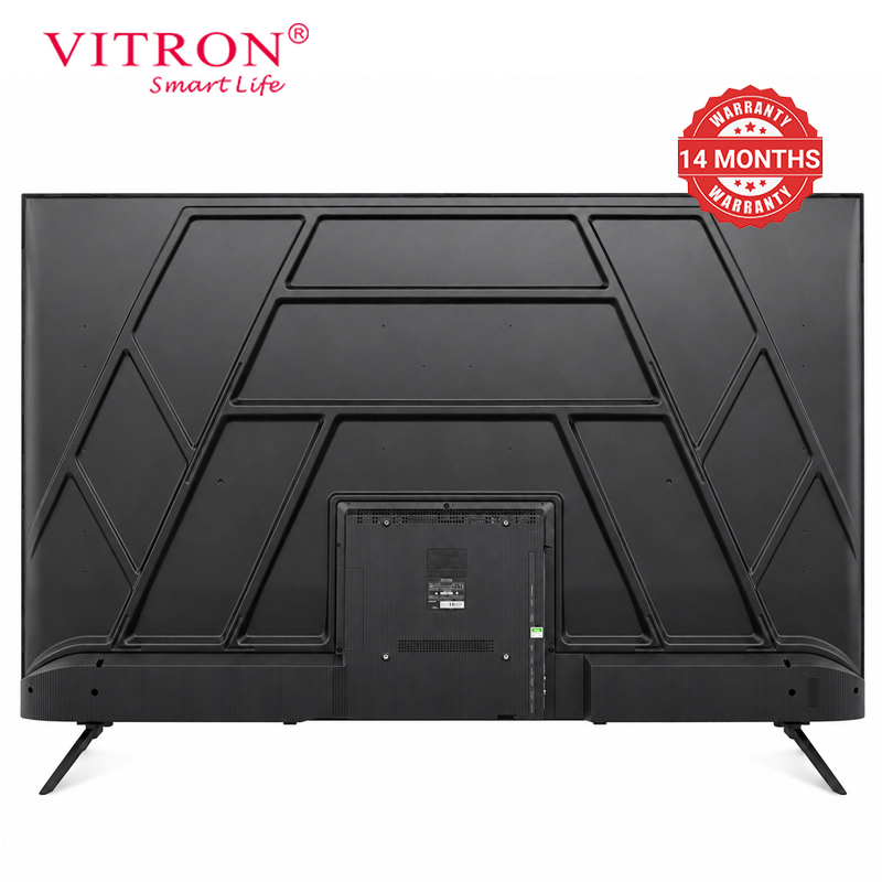 Vitron 65 Inch Smart TV 4K Ultra HD + HDR Television Slim Bezel Google TV with Youtube Netflix Icast HTC65G