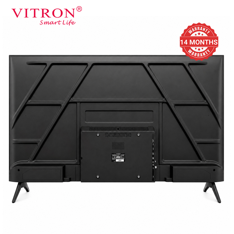 Vitron 55 Inch Smart TV 4K UHD TV HTC55W Whale OS System HDR10 LED TV Built-in Youtube Netflix Prime Video Wi-Fi Frameless TV Voice Control 2026 New Model