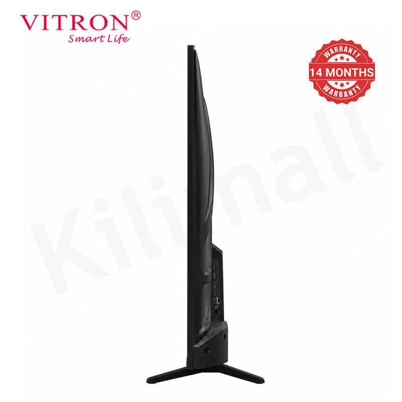 Vitron 55 Inch Smart TV 4K UHD TV HTC55W Whale OS System HDR10 LED TV Built-in Youtube Netflix Prime Video Wi-Fi Frameless TV Voice Control 2026 New Model