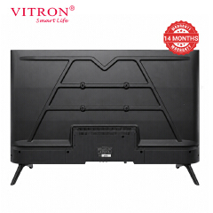 Vitron 43 inch Whale OS Smart TV HTC43W 2K QUAD HD LED TV WIFI Enabled Bluetooth Connectivity Frameless Television with Netflix Youtube 2026 New Model