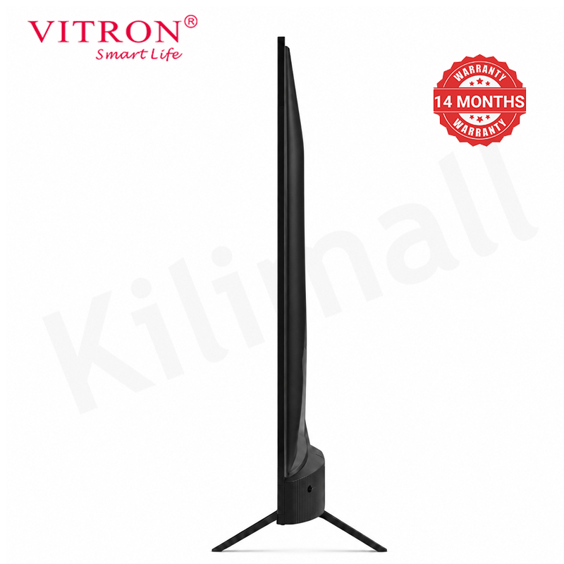 Vitron 65 Inch Smart TV 4K Ultra HD + HDR Television Slim Bezel Google TV with Youtube Netflix Icast HTC65G