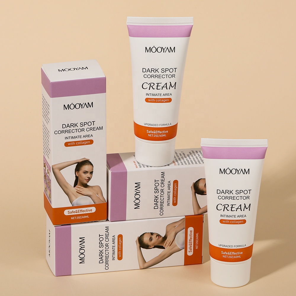 Whitening Cream dark Spots Corrector with Collagen Knuckles Skin Lightening Bleaching Cream Underarm Armpit Knees Elbows Dark Skin Remover Brightening Intimate Areas Body- MOOYAM