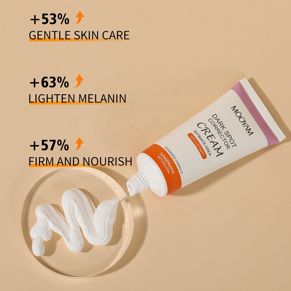 Whitening Cream dark Spots Corrector with Collagen Knuckles Skin Lightening Bleaching Cream Underarm Armpit Knees Elbows Dark Skin Remover Brightening Intimate Areas Body- MOOYAM