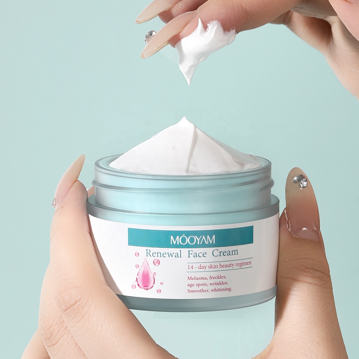 MOOYAM Renewal Face Cream for Melasma and Freckles Treatment, Age Spots Brightening, Anti-wrinkle, Smoother and Whitening Face Cream Renewal Facial Cream