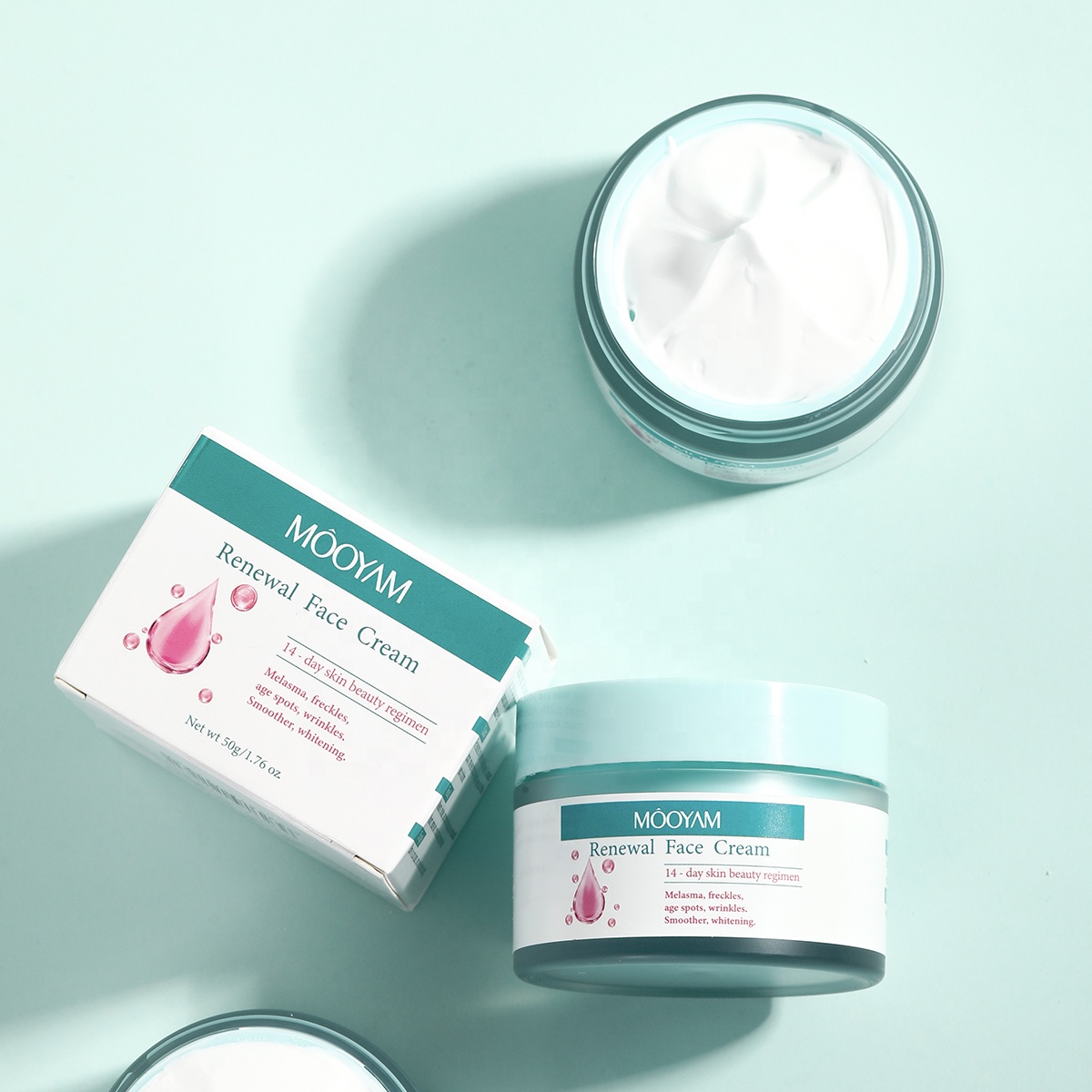 MOOYAM Renewal Face Cream for Melasma and Freckles Treatment, Age Spots Brightening, Anti-wrinkle, Smoother and Whitening Face Cream Renewal Facial Cream