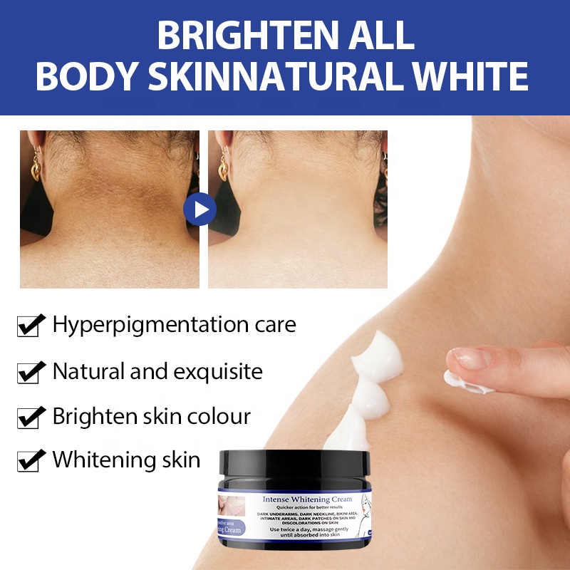 MOOYAM Intense Whitening Cream Dark Spots Eraser Face Body Underarm Private Parts Brightening Elbow Inner Thigh Armpit  Neckline Bikini Area Patches discolored skin Cream