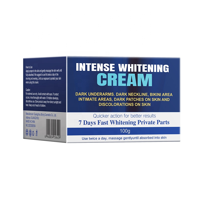 Intense Whitening Cream Dark Spots Eraser Face Body Underarm Private Parts Brightening Elbow Inner Thigh Armpit  Neckline Bikini Area Patches discolored skin Cream - Mooyam