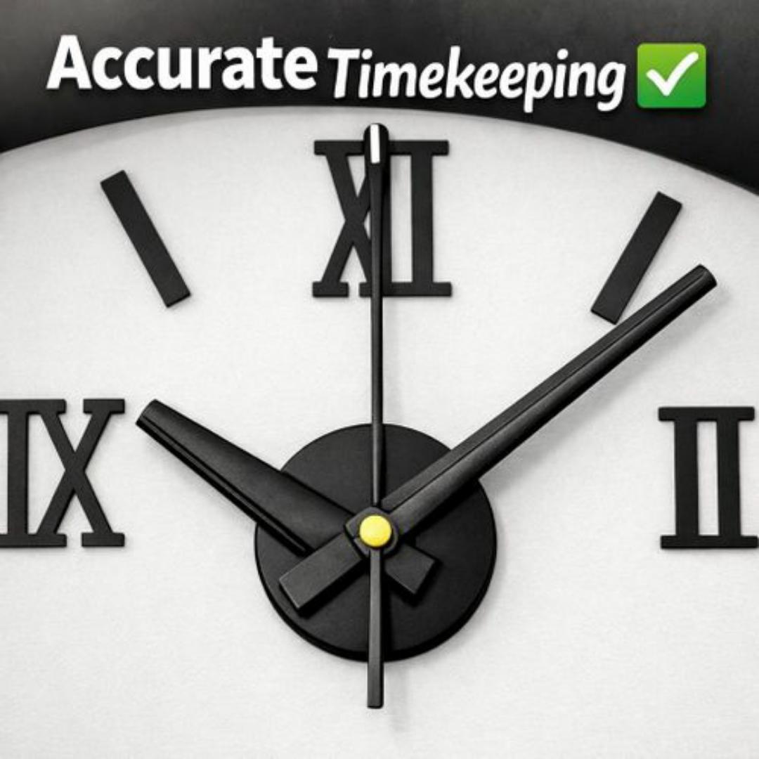 Luxury Roman Numeral Wall Clock – Transform Your Bedroom & Living Room Instantly - Black
