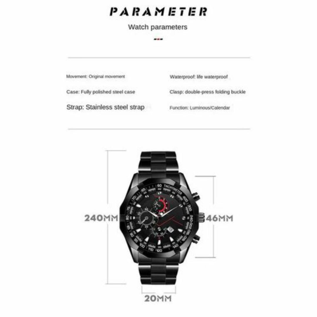 ORUSS Luxury Wrist Watch For Men – Men’s Quartz Mechanical Design Watches Man – FREE Elegant Gift Box & Bracelet Adjustment Tool