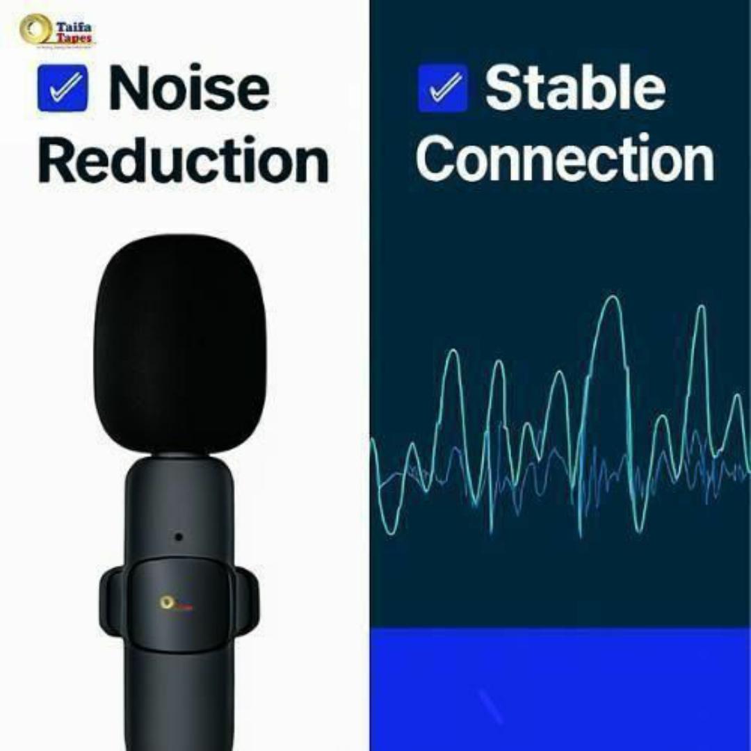 ✅ K35 Wireless Lavalier Microphone 3.5mm Jack – Plug & Play Clip-On Lapel Mic for Phone, Camera & Speakers