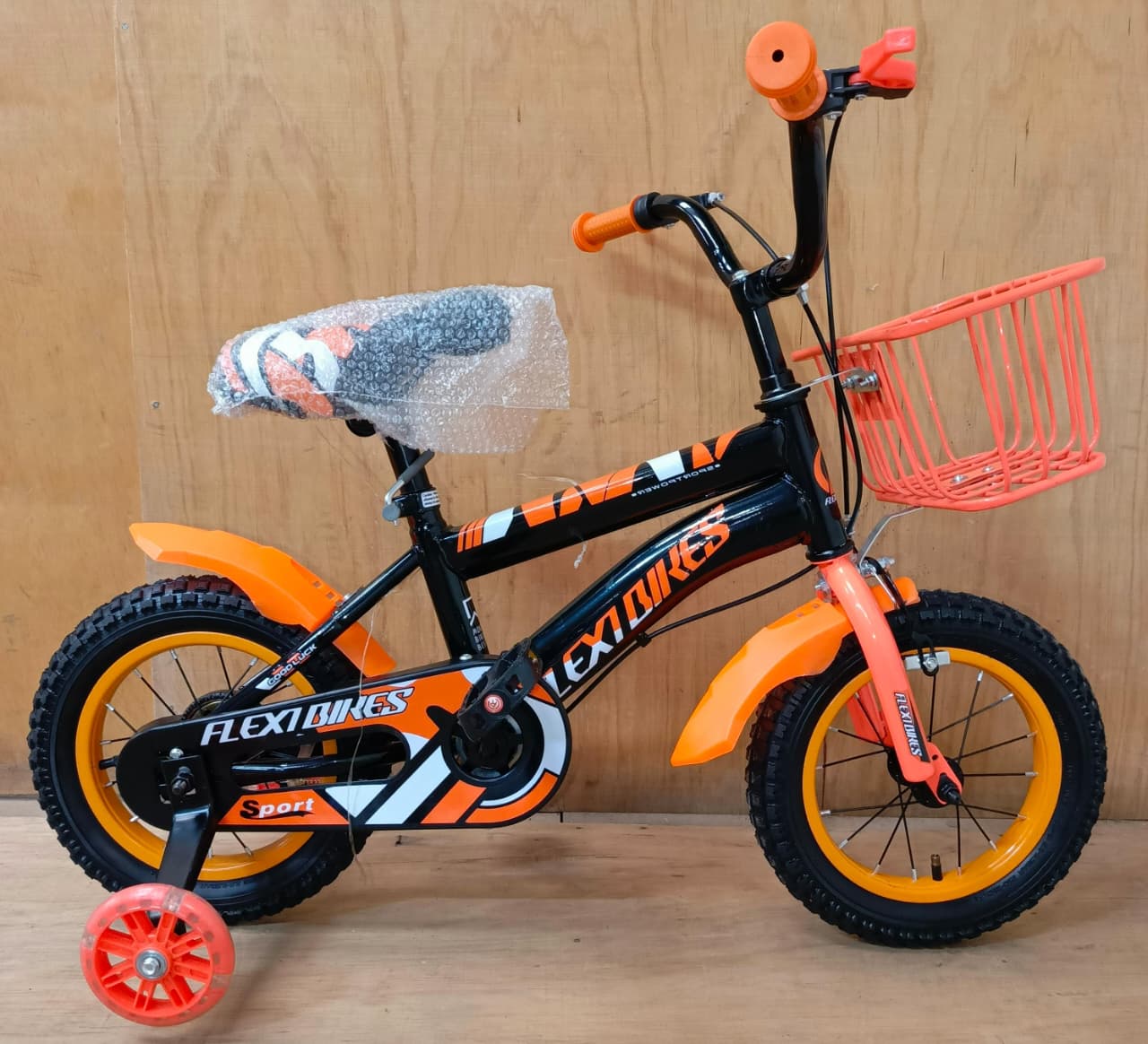 Kids Bicycle Size 12 – Premium  Finish | Training Wheels Included Suitable Age 2-4yrs Children Bicycle Strong Frame