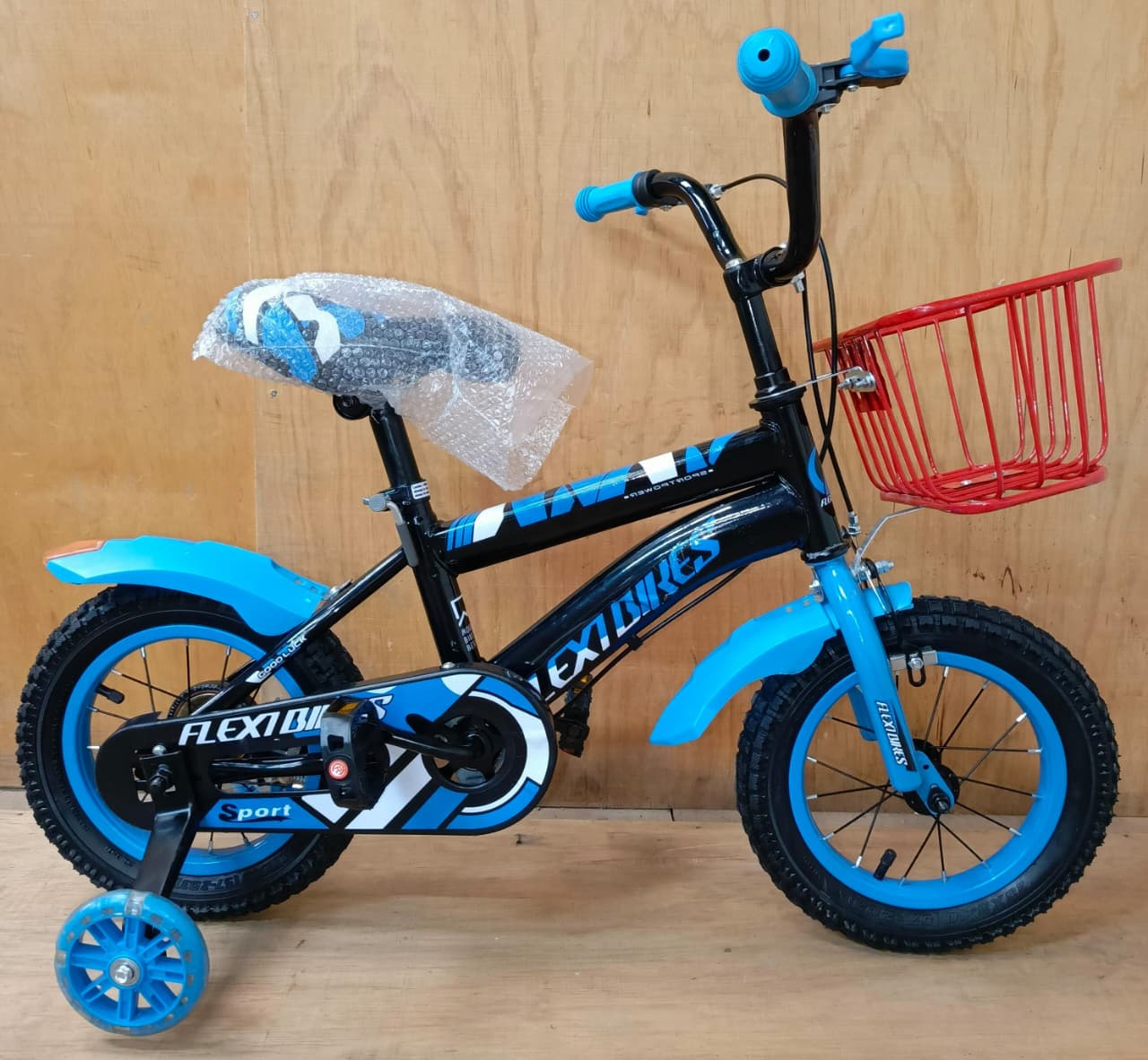 Kids Bicycle Size 12 – Premium  Finish | Training Wheels Included Suitable Age 2-4yrs Children Bicycle Strong Frame