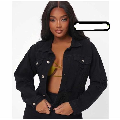 Women Denim Top Ladies Denim Jackets Ladies Fashion Denim Jackets Casual Jeans Jackets 1Pc