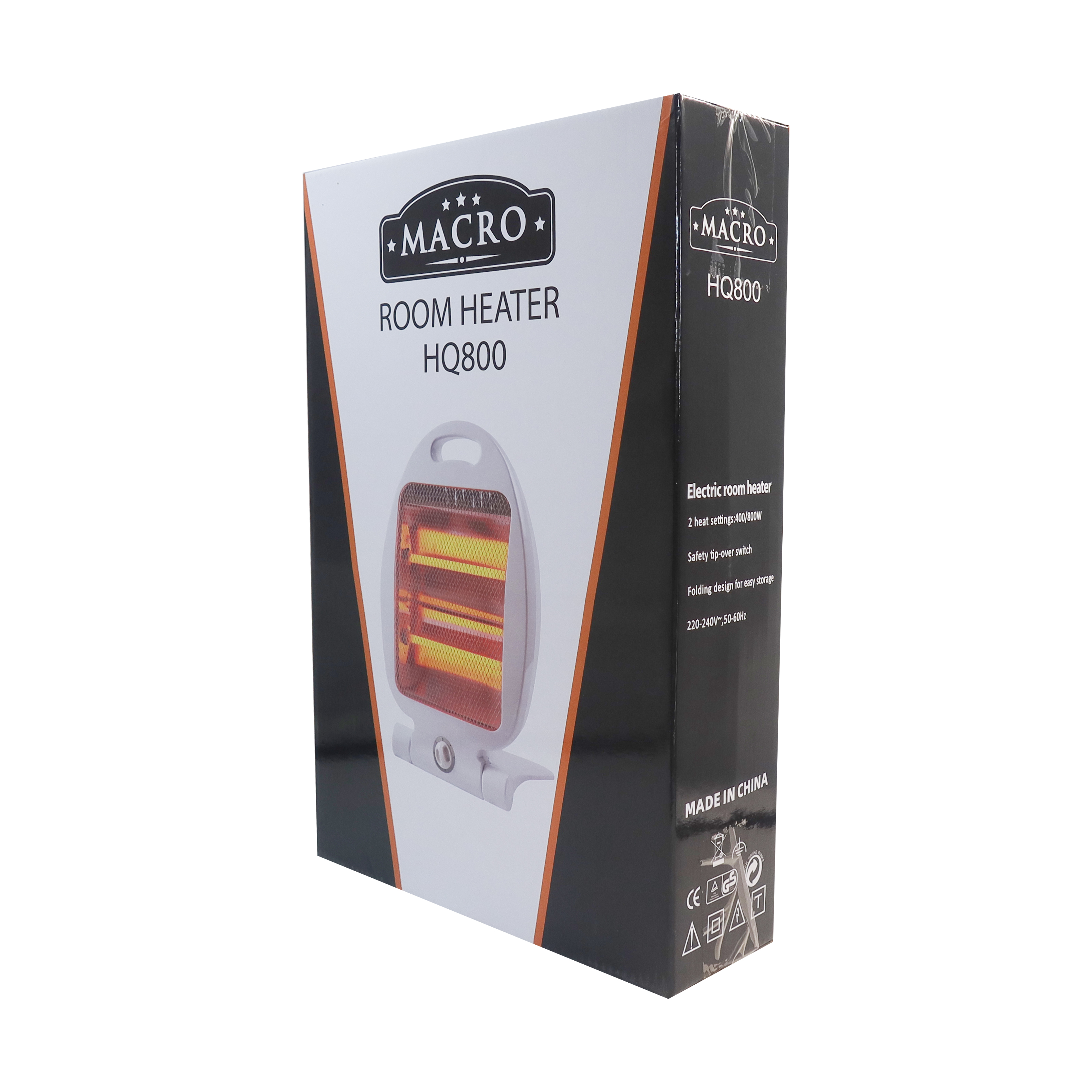 MACRO HQ800  Room Quartz Heater  Electric room heater warmer