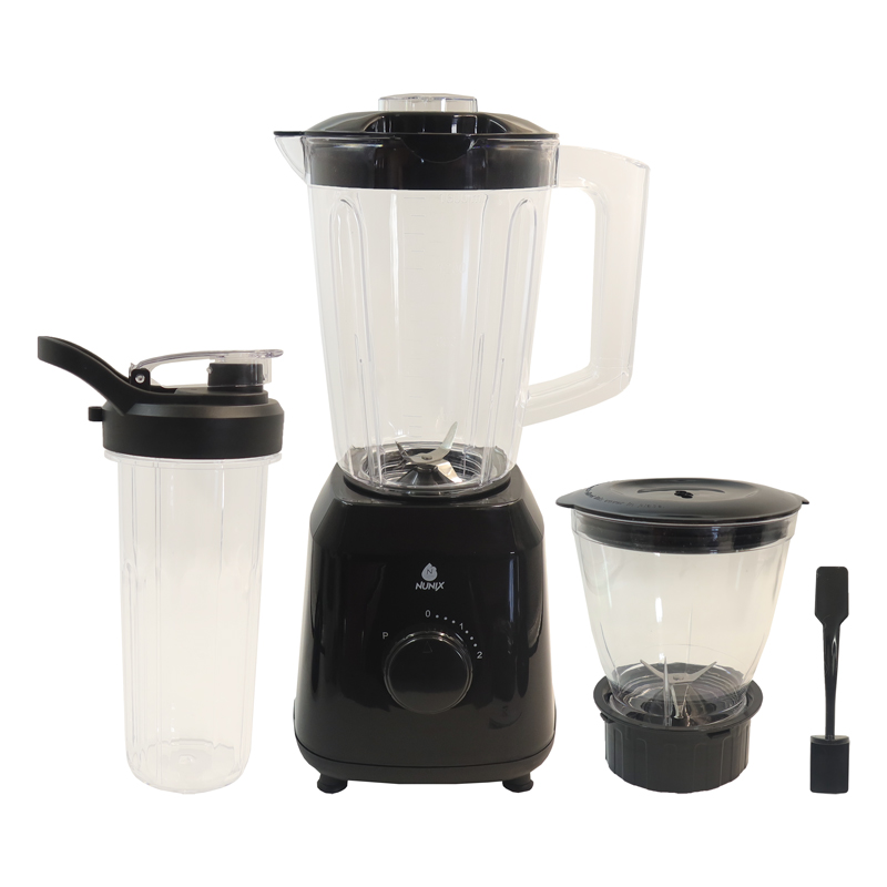 Nunix AK940 1.5L 4 IN 1 Blender Juicer Household Appliances With Grinder 【Hot】 Motor Stainless Steel