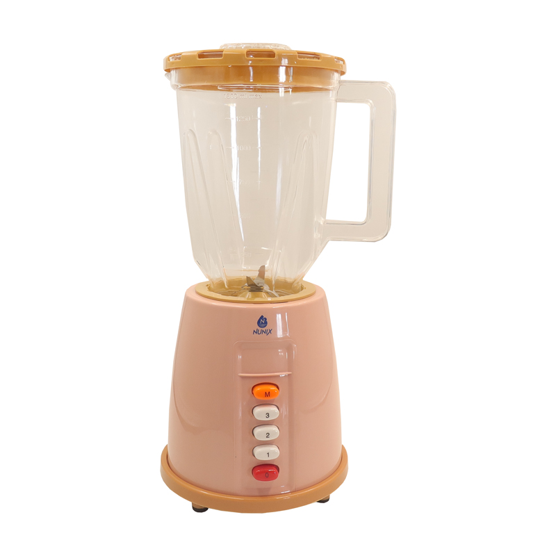 Nunix AK555  1.5L 3 IN 1 Blender Juicer Household Appliances With Grinder 【Hot】3 Speed Motor Stainless Steel