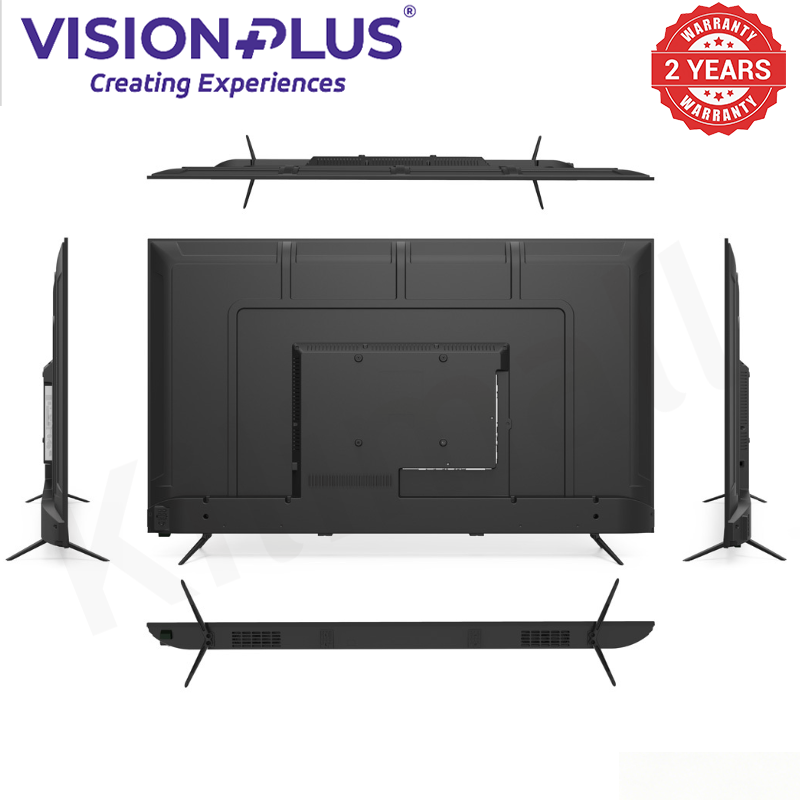 Vision Plus 50 Inch VP8850QV QLED 4K Smart TV  Vidaa OS Free Wall Mount Bluetooth Dolby Audio Two year Warranty