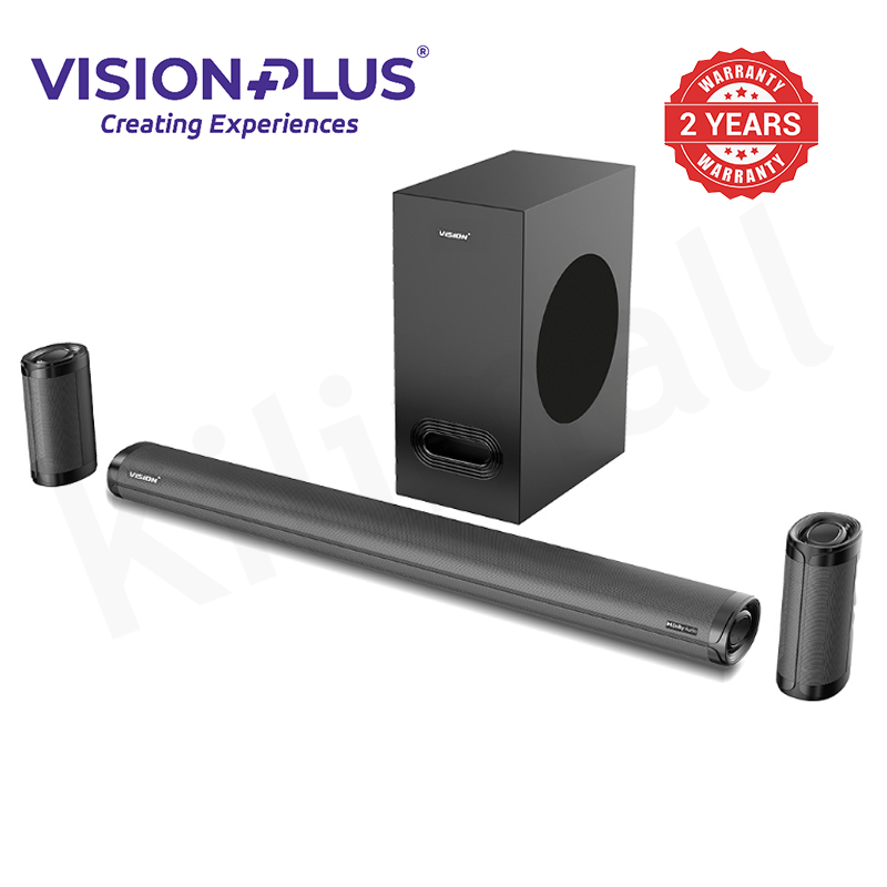 Vision Plus SoundBar 210W 5.1 CH VP5120SB Surround System Bar Wireless Speaker System Dolby Audio 2 Years Warranty