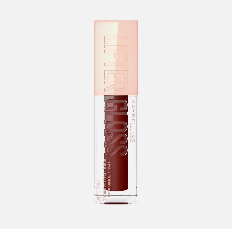 Lifter Gloss Honey 028 Lip Gloss with Hyaluronic Acid - 028 Maple, 5ml. Hydrating Formula with High Shine Finish for Visibly Plumper and Fuller Looking Lips.