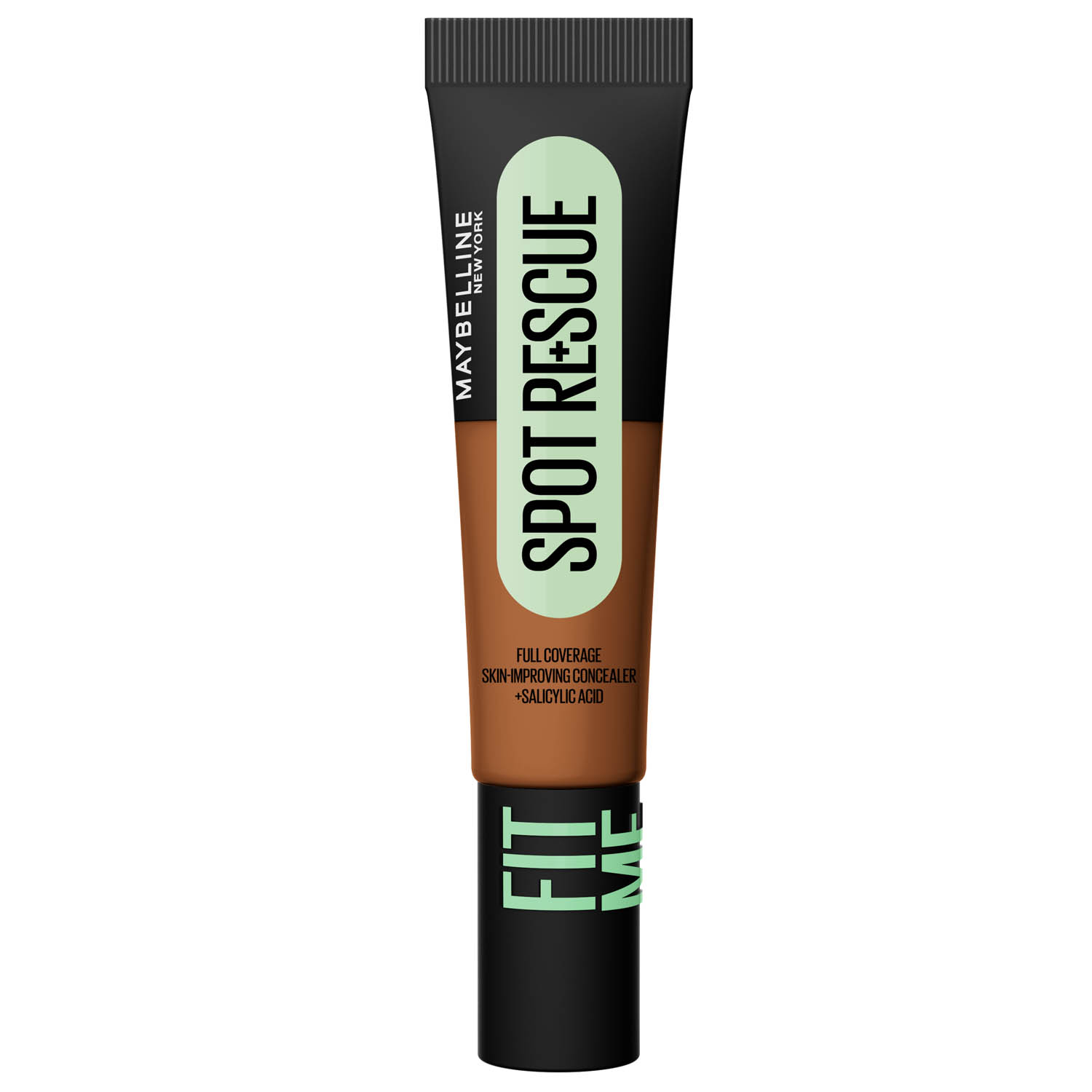 Maybelline Fit Me Spot Rescue Breathable Full Coverage Concealer - Shade 85, 15ml. Enriched with Salicylic Acid, Vitamin C and Glycerin for Blemish Correction and Radiant Skin