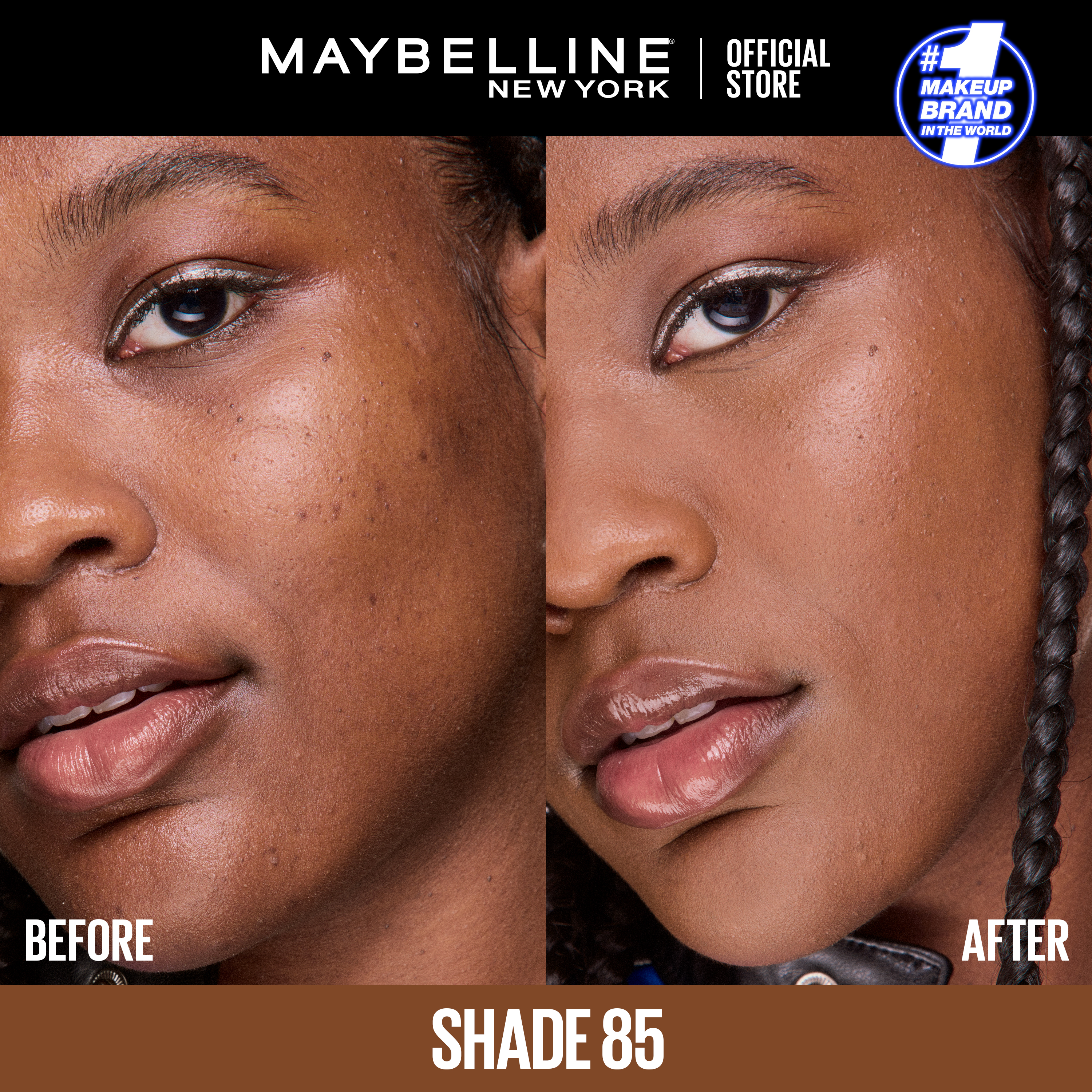 Maybelline Fit Me Spot Rescue Breathable Full Coverage Concealer - Shade 85, 15ml. Enriched with Salicylic Acid, Vitamin C and Glycerin for Blemish Correction and Radiant Skin