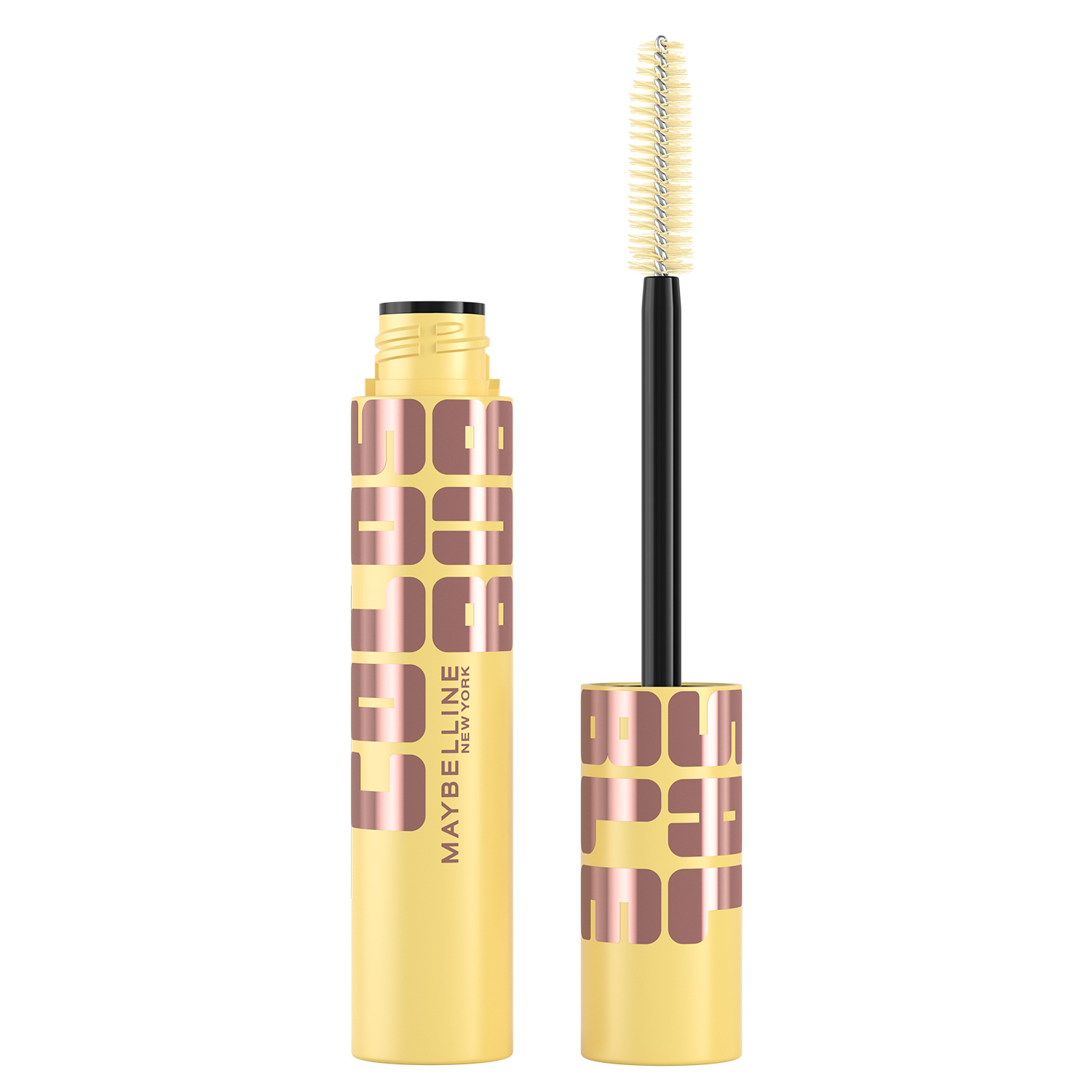 Maybelline Beginner Makeup Essential Kit(Maybelline Lifter Gloss Plumping Lip Gloss 005 Petal + Colossal Bubble Washable Volumizing Mascara Blackest Black)