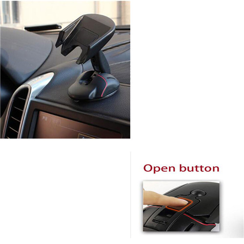 New Mouse Car Phone Holder for Samsung Universal 360 Windshield Mount Bracket for Iphone 6 plus GPS