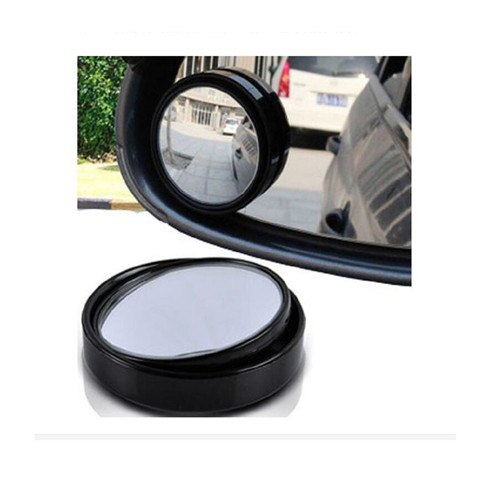 Car Styling Auto Motorcycle Blind Spot Rear View Mirror 360 Degree Adjustable Car Mirror Black