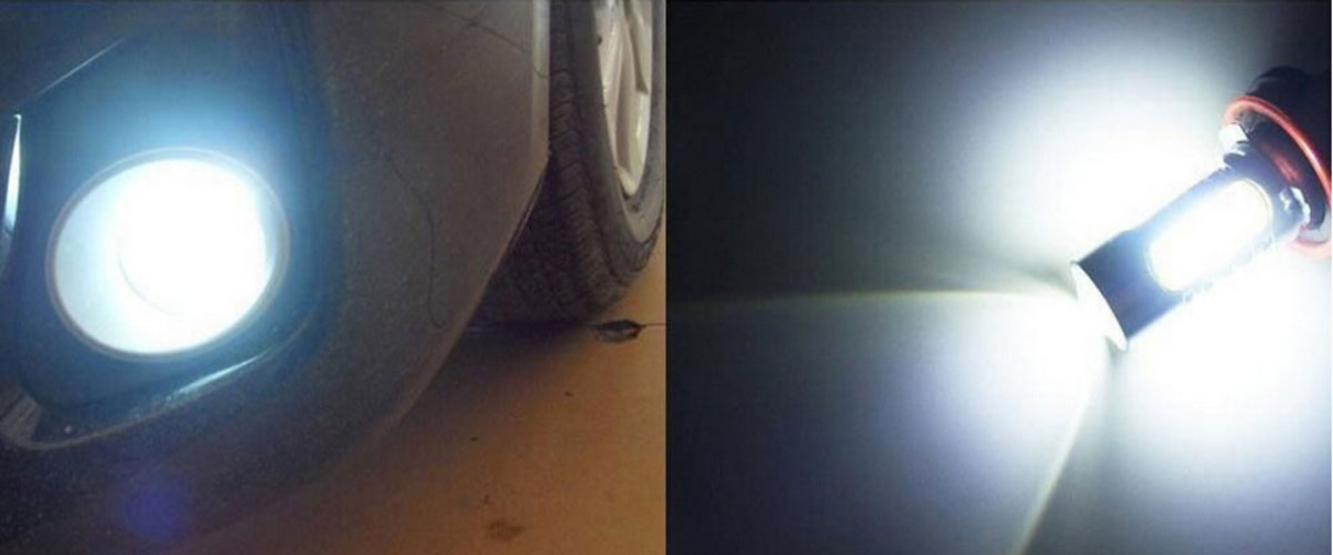 2X Universal 25W H11 COB LED Car Fog Light/Car  Headlight Lamp