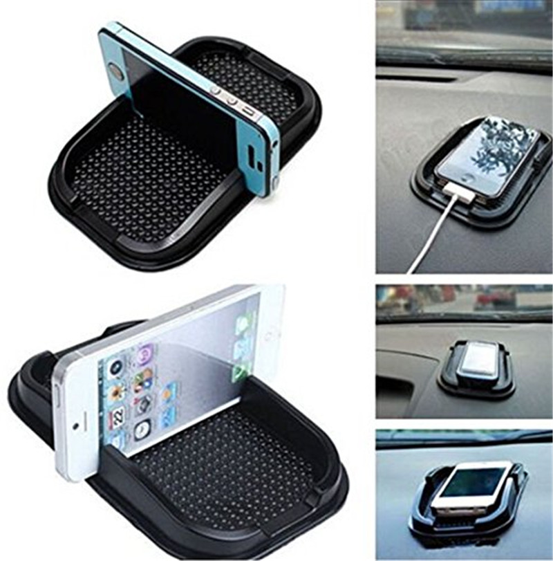 Car Anti Non-Slip Pad Mat Skidproof Holder Stand For GPS Cell Phone 100% Sillica Gel Super Stickness