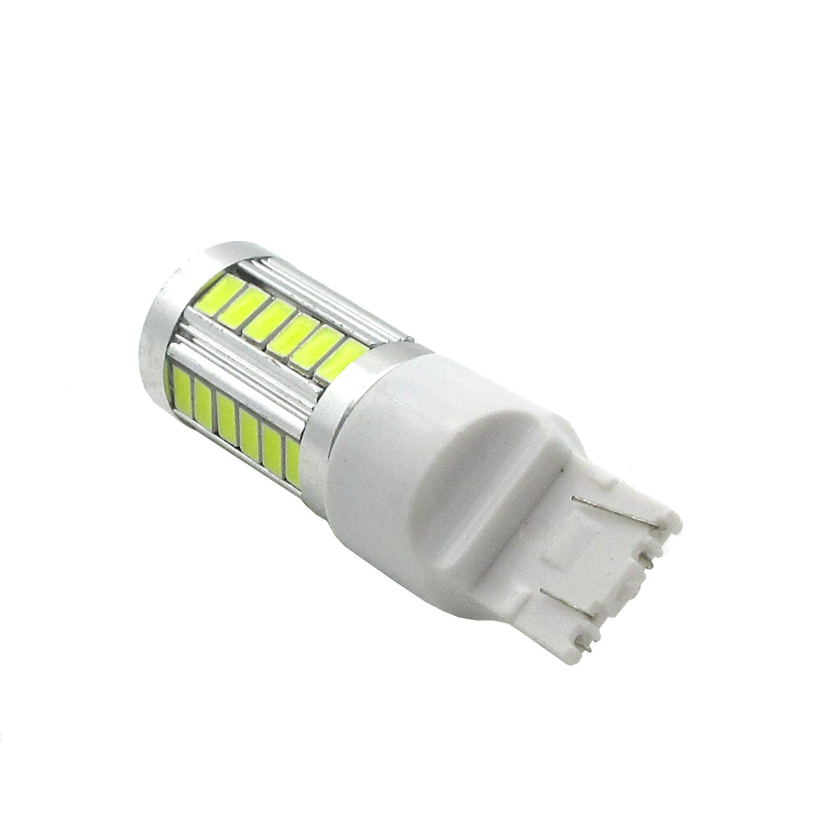 2x T20 5630 33SMD White High Power LED Light Bulbs Car Driving Light Stoplight Brake light