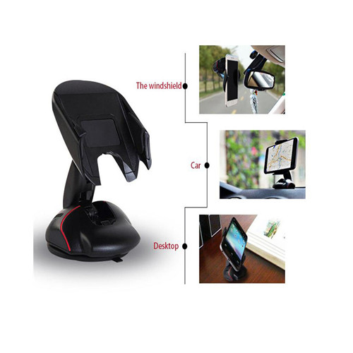 New Mouse Car Phone Holder for Samsung Universal 360 Windshield Mount Bracket for Iphone 6 plus GPS