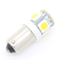 2X Car Marker Lamps T11 Ba9s T4w 5050 SMD 5 LED Auto Wedge Marker Light LED Bulb