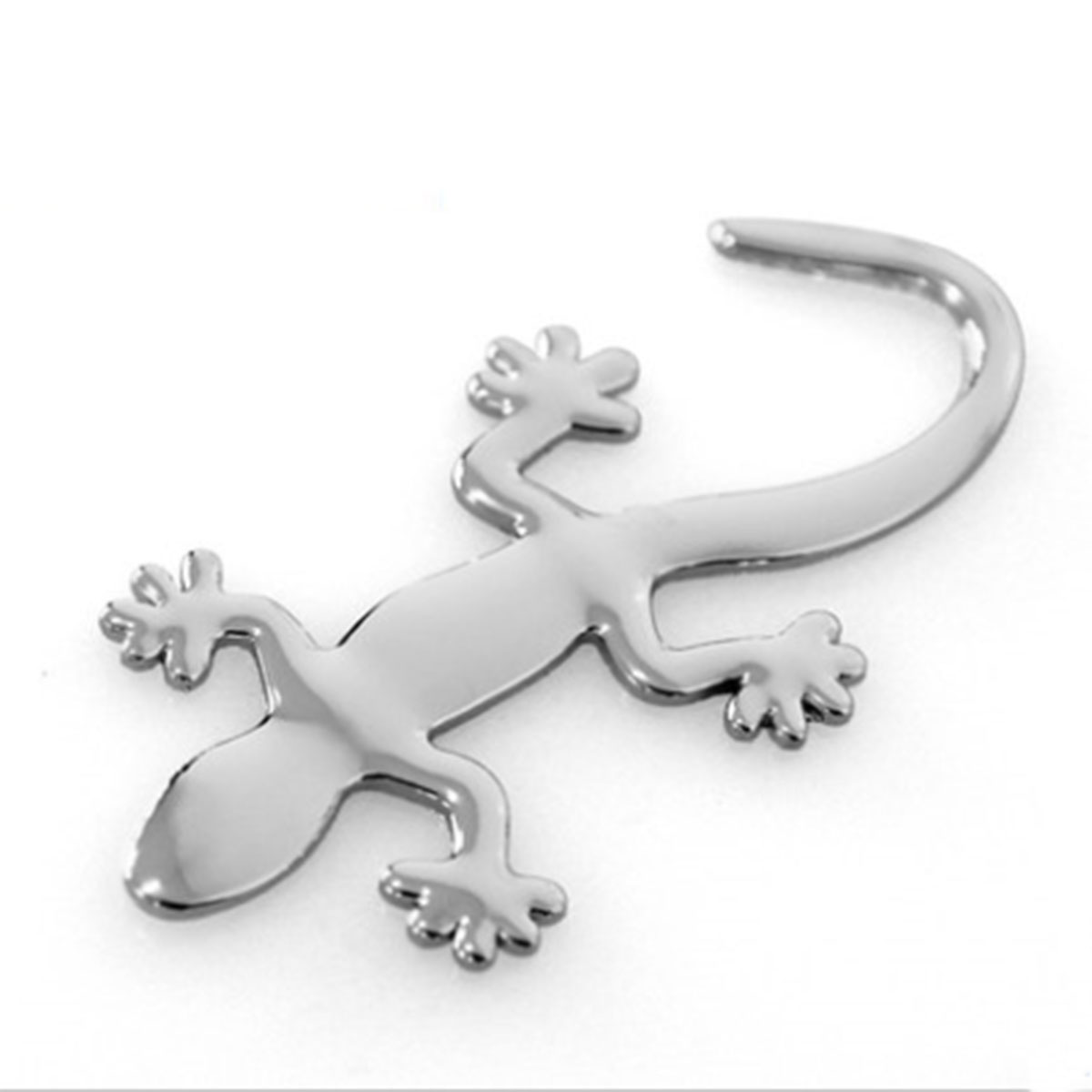Fashion Car 3D Gecko Metal Emblem Badge Car Truck Auto Motor Sticker Decals Car Styling
