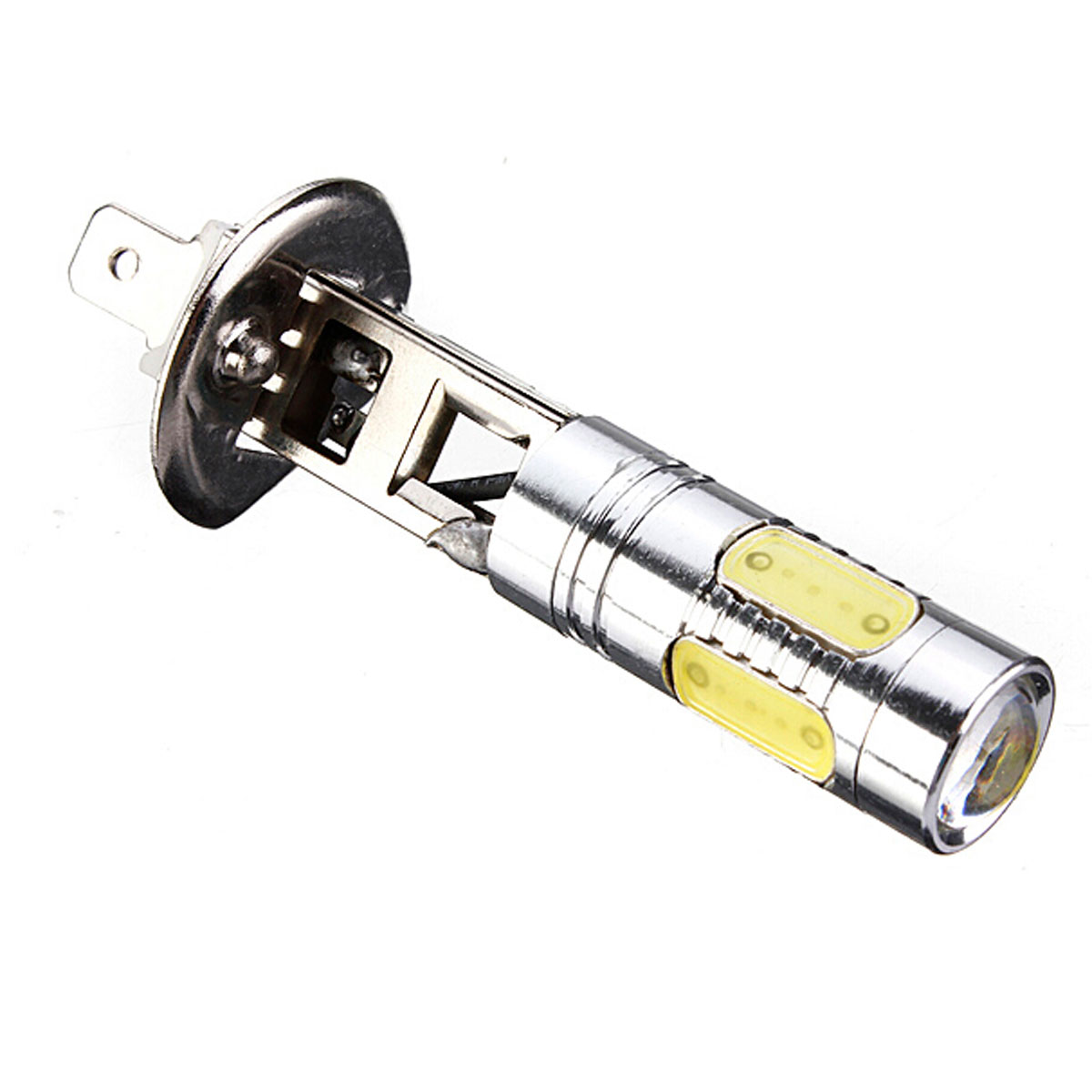 2X High Power H1 7.5W LED Car Vehicle Auto DRL COB Fog Running Headlight Head Lights Lamp Bulb White