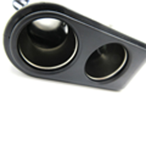 Dual USB 5V 3.1A Car Charger with 2 Cigarette Lighter Socket For Phone/GPS/PDA