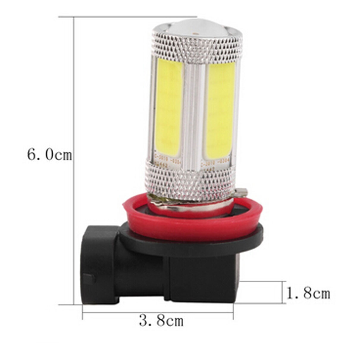 2X Universal 25W H11 COB LED Car Fog Light/Car  Headlight Lamp