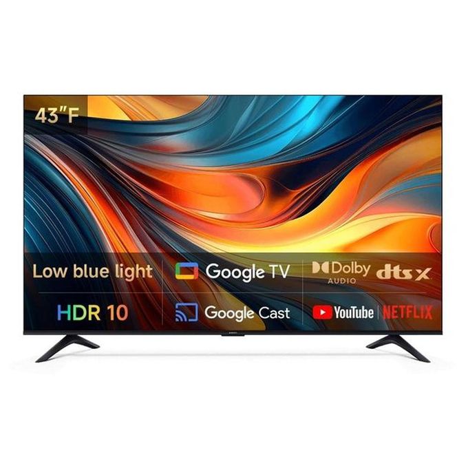 Xiaomi 43 Inch Google Smart TV FHD 2026 Full HD LED Television with Premium Metal Design, Dolby Audio, DTS-X, WiFi & Bluetooth+FREE WALL BRACKET+TV GUARD
